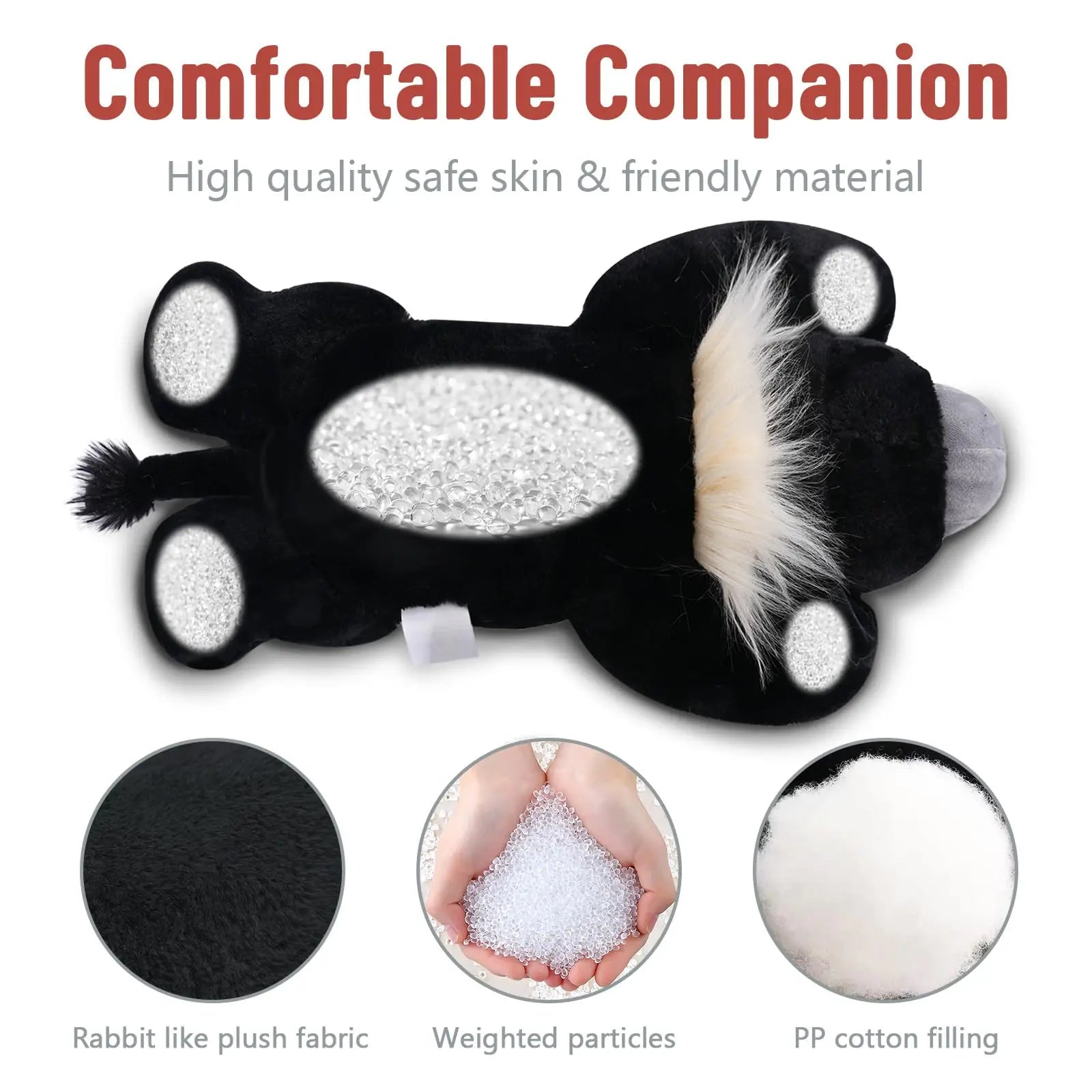 Cow Weighted Plush Animals Large Highland Cow Animal Toys