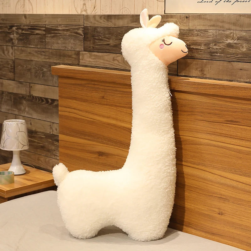 Toy Soft Stuffed Cute Sheep Llama Animal Dolls Sleep Pillow