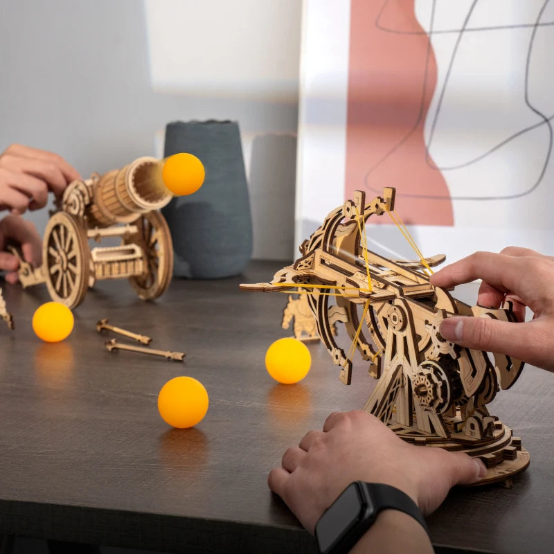 Robotime 3D Wooden Puzzle Medieval Siege Weapons Game