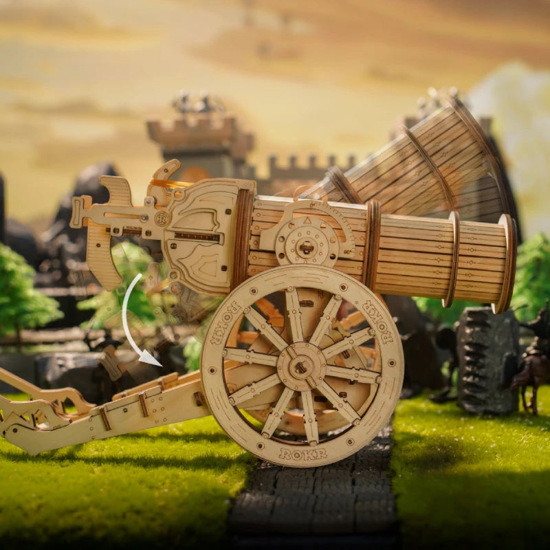 Robotime 3D Wooden Puzzle Medieval Siege Weapons Game