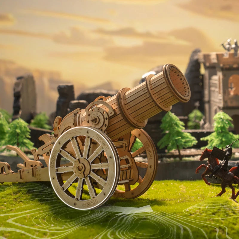 Robotime 3D Wooden Puzzle Medieval Siege Weapons Game