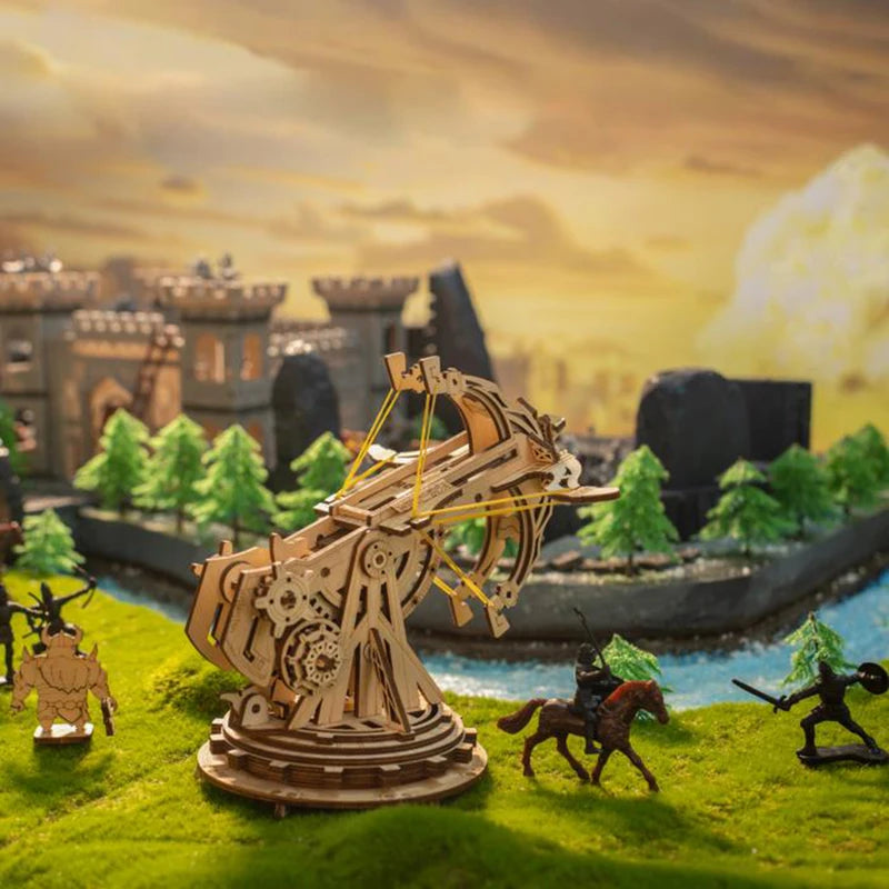 Robotime 3D Wooden Puzzle Medieval Siege Weapons Game