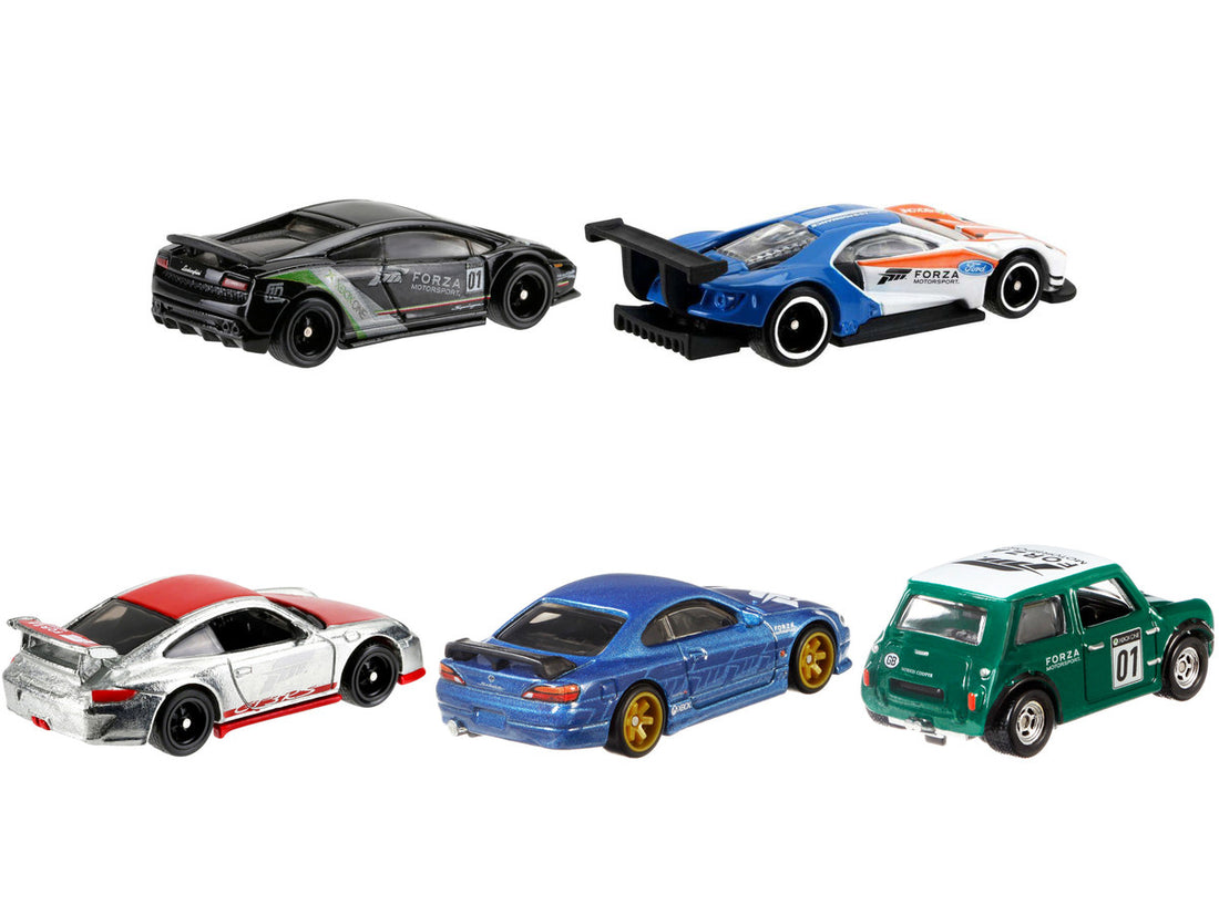 "Forza Motorsport" 5 piece Set Diecast Model Cars by Hot Wheels-2