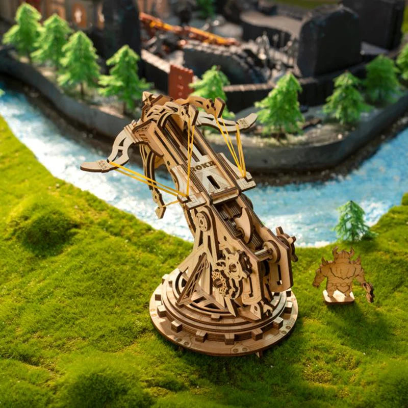 Robotime 3D Wooden Puzzle Medieval Siege Weapons Game