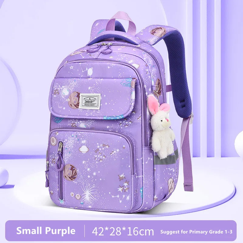 Kawaii School Backpack for Girls Elementary School bag
