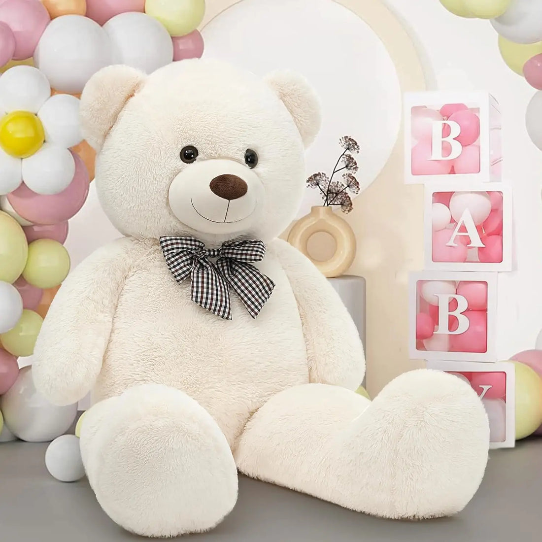 Giant Teddy Bear Stuffed Animal Stuffed Bear Baby Shower