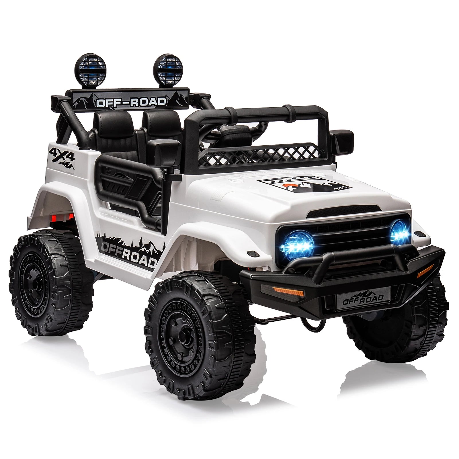 Kids Ride On Truck with Remote Control Spring Suspension Car