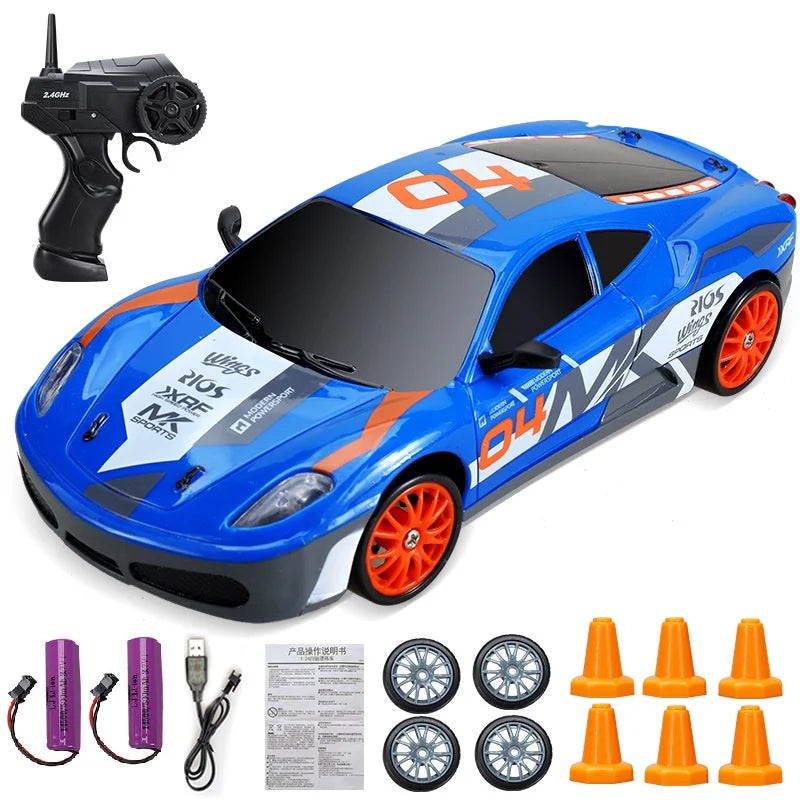 2.4G High speed Drift Car 4WD Toy Remote Control Vehicle Car RC