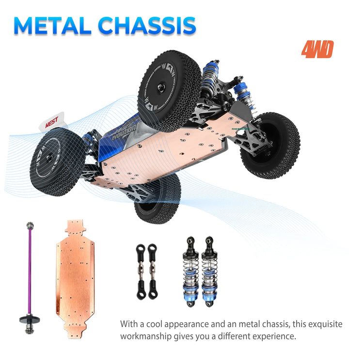WLtoys 144011 Pro: 4WD Off-Road RC Speedster