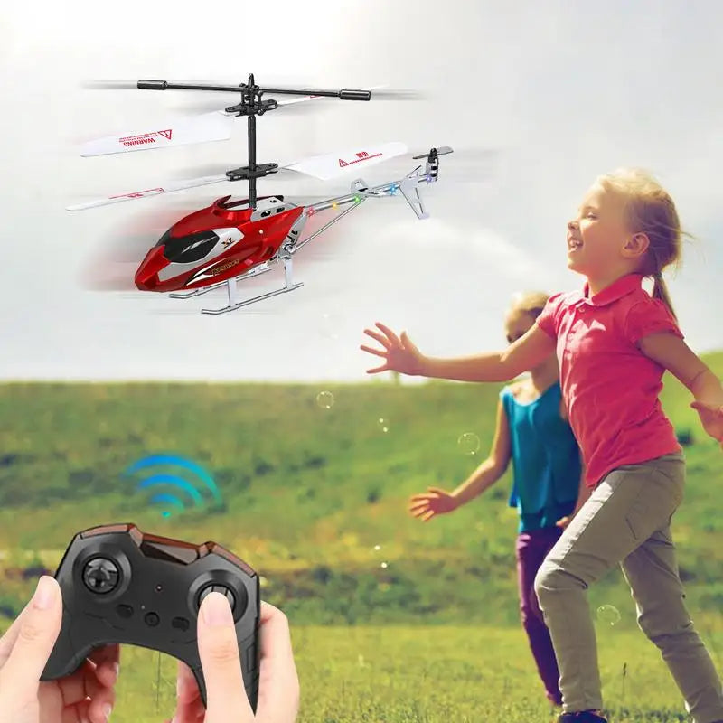 Kids Remote Helicopter With Stable Flight & Easy Remote Contro
