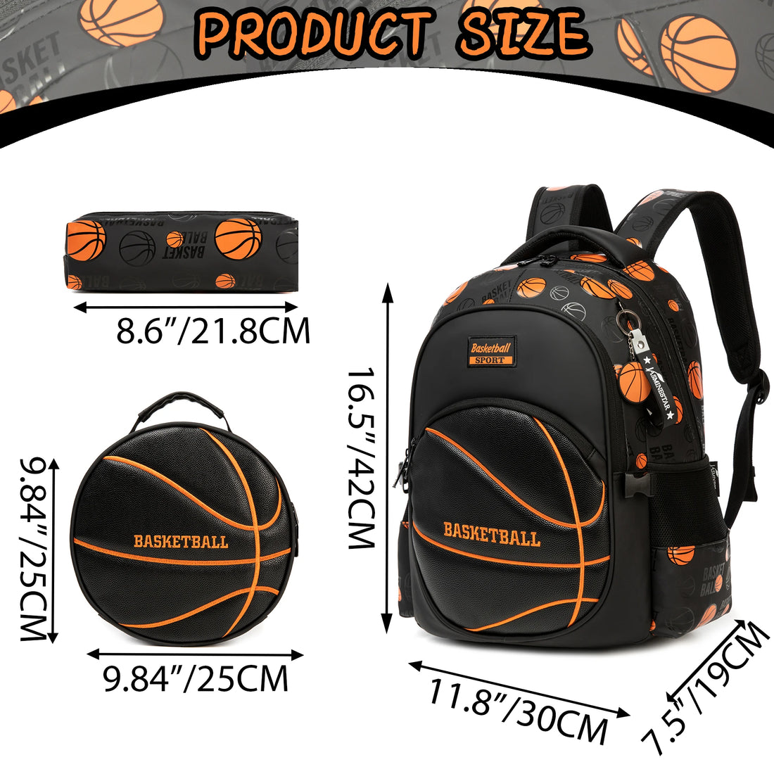 Meetbelify Backpack for Boys Backpacks for Elementary with Lunch Box