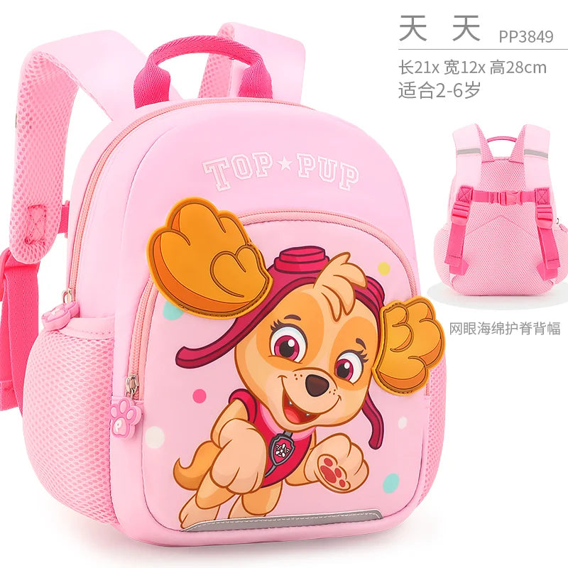 Original Paw Patrol Chase Skye Bag Kids Backpack Fashion