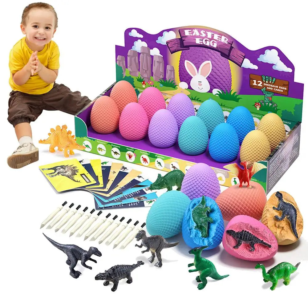Archeological Dig Up Dinosaur Egg Fossil Excavation Toy