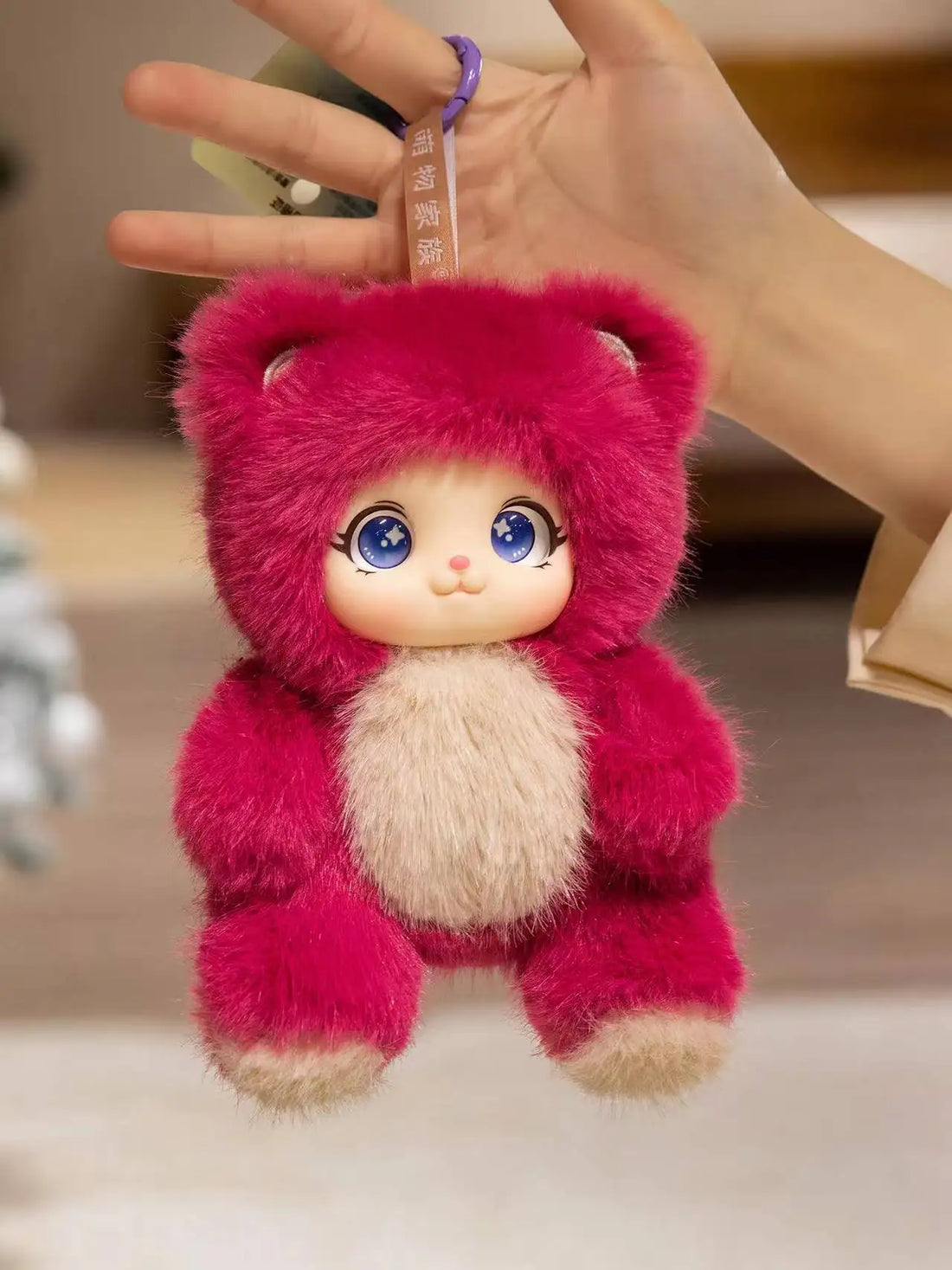 Cute Animals Vinyl Face Plush Toys Animal Toys Pendant Rabbit