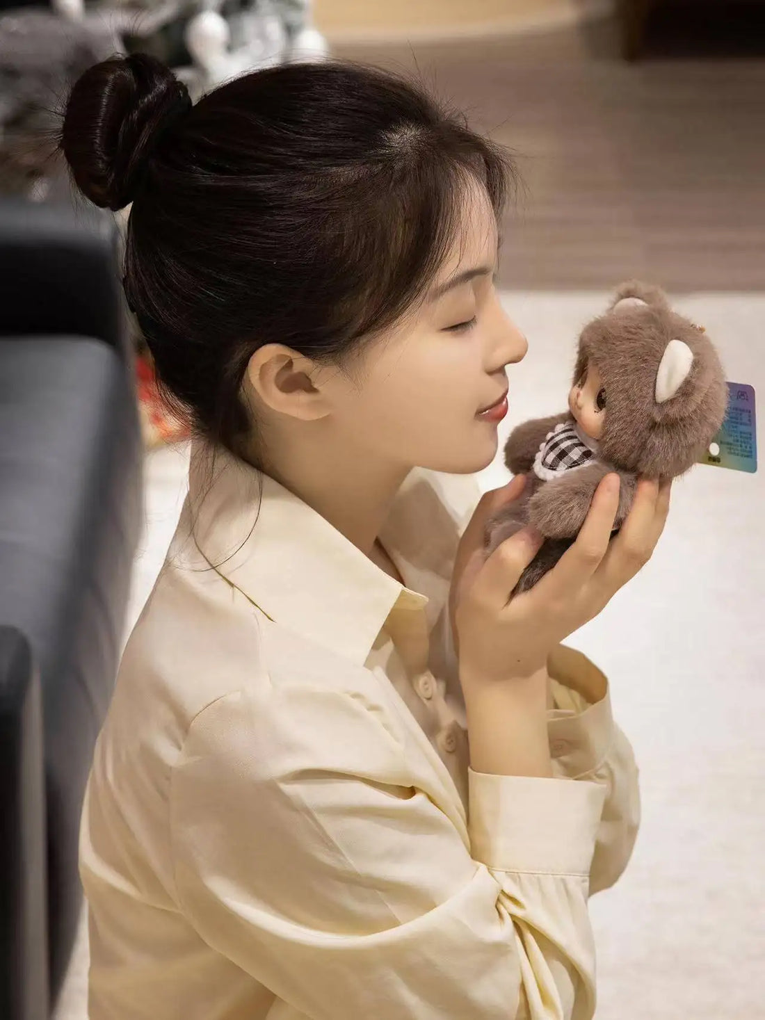 Cute Animals Vinyl Face Plush Toys Animal Toys Pendant Rabbit