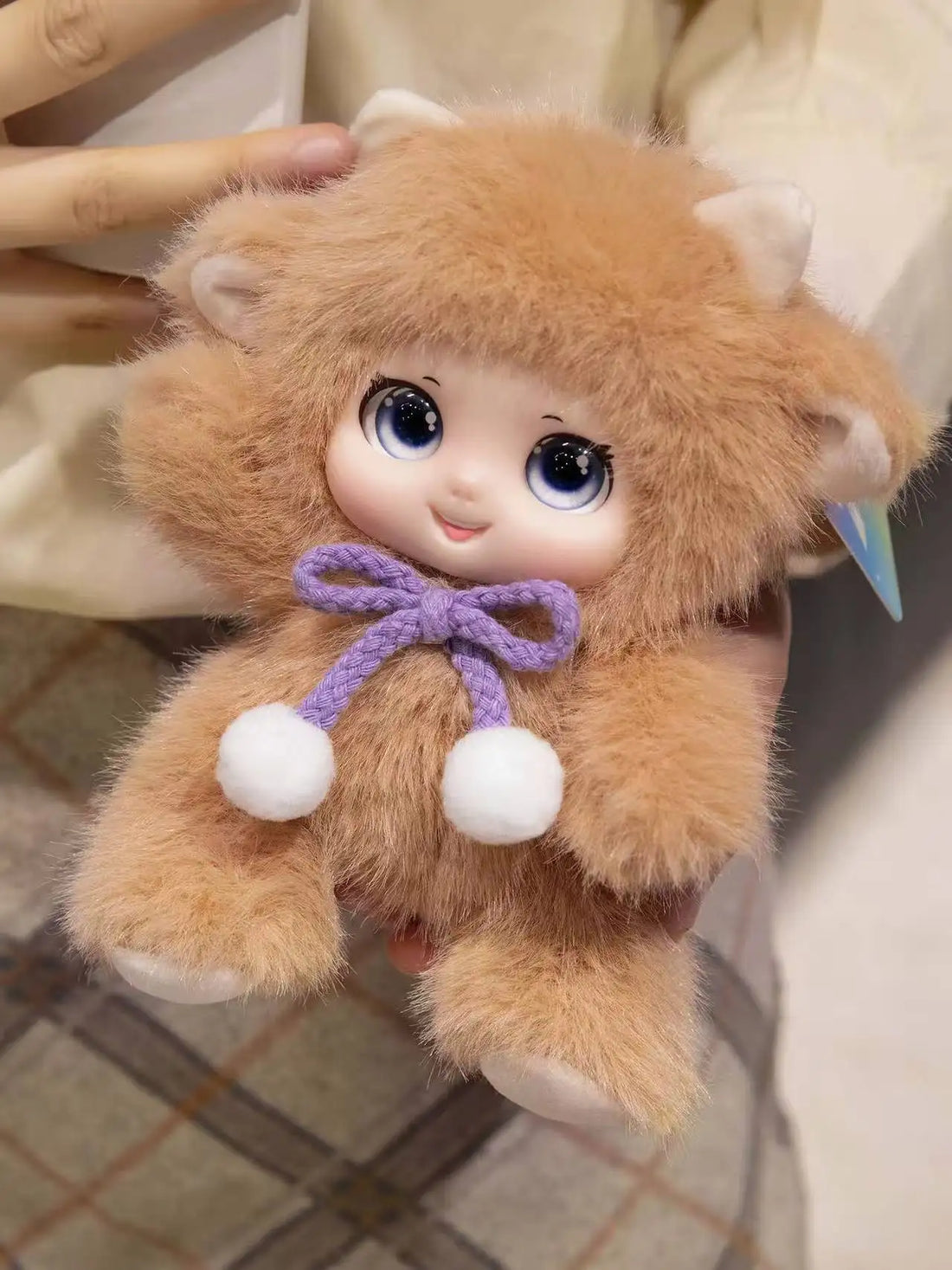 Cute Animals Vinyl Face Plush Toys Animal Toys Pendant Rabbit