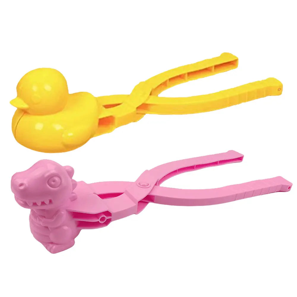 Duck Shaped Snowball Maker Clip Children Outdoor Snow