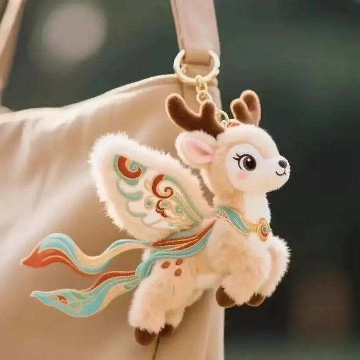 Cute Plush Toy Dunhuang Nine Color Deer And Flying Cat