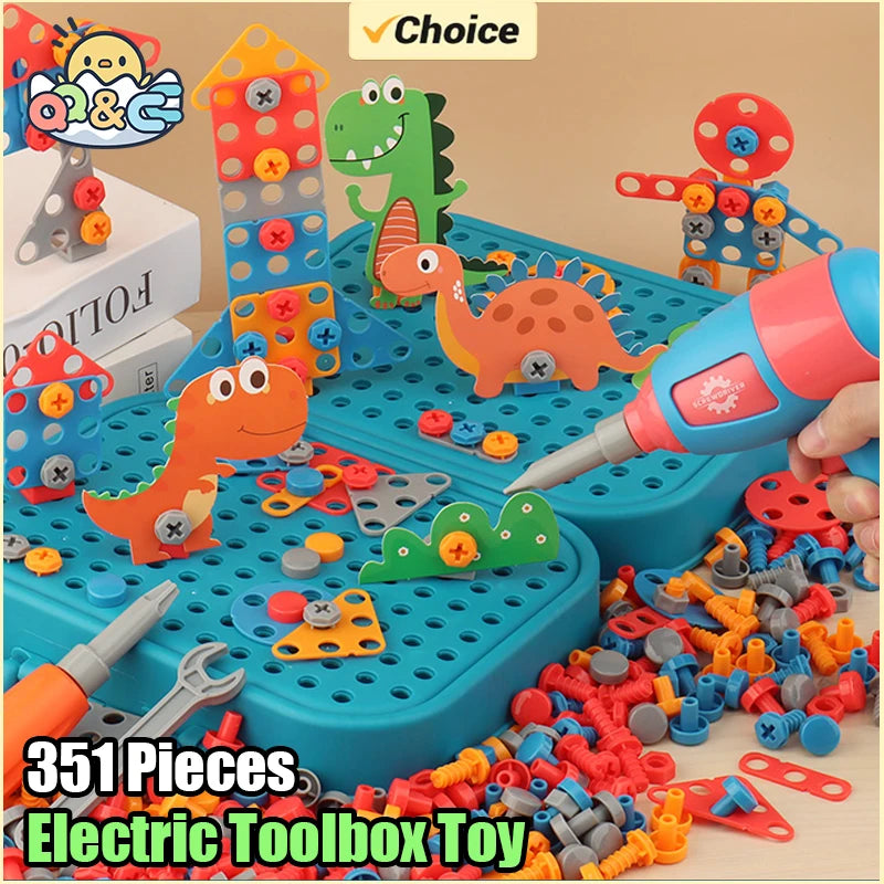 Pretend Play Preschool Children Nut Screw Educational Toys