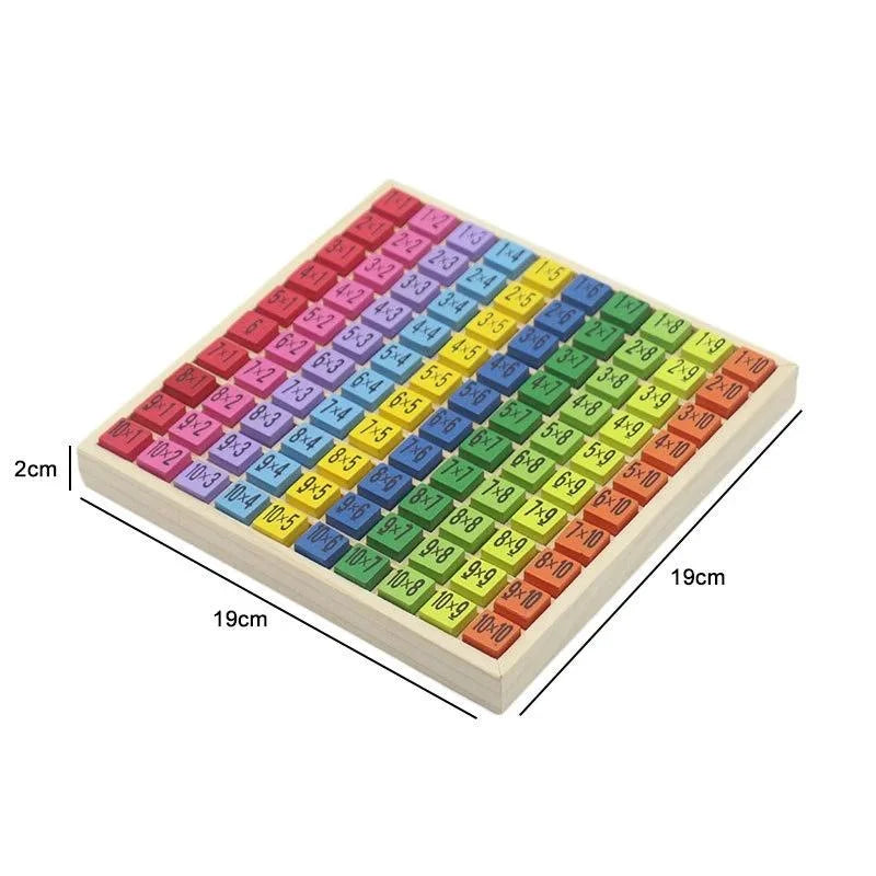 Educational Wooden Math Toys For Kids Children Baby Toys