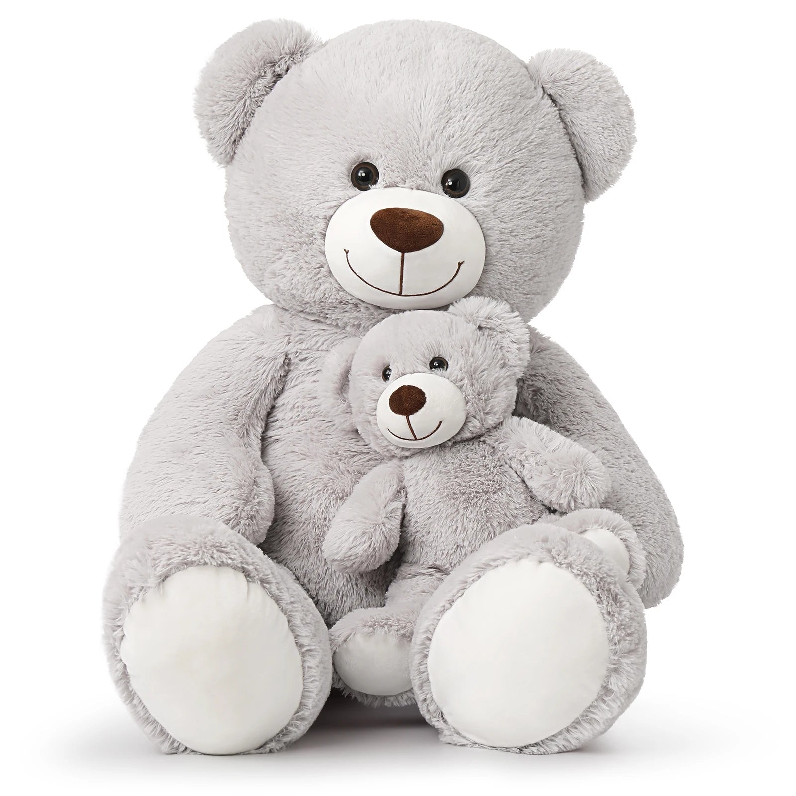 MorisMos Giant Teddy Bear Mommy and Baby Bear Soft