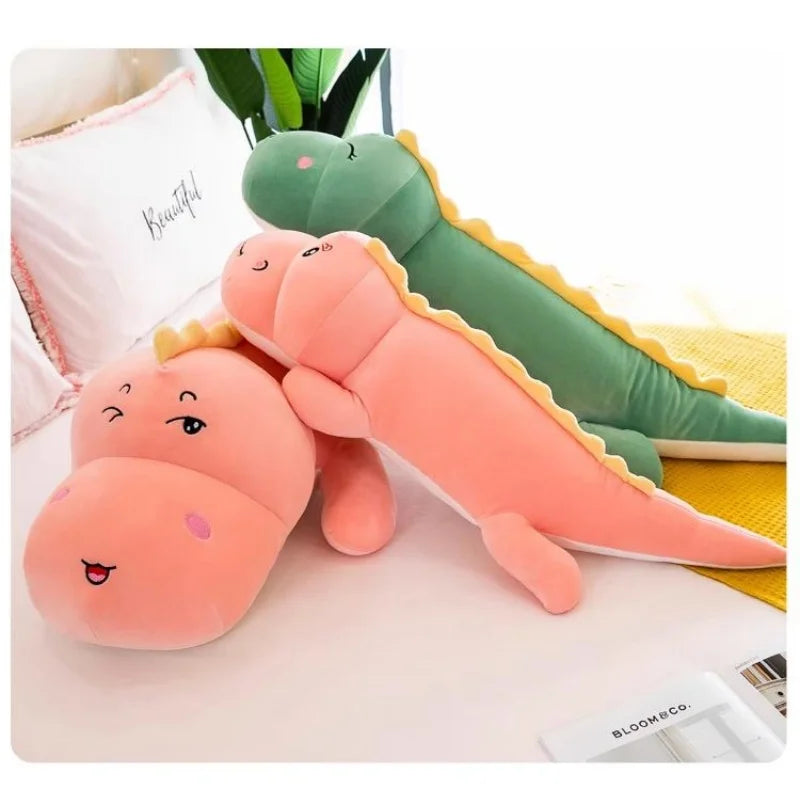 Large Long Plush Dinosaur Stuffed Animal Dinosaur Toy Pillow