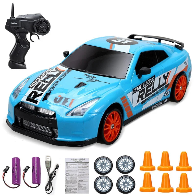 2.4G High speed Drift Car 4WD Toy Remote Control Vehicle Car RC