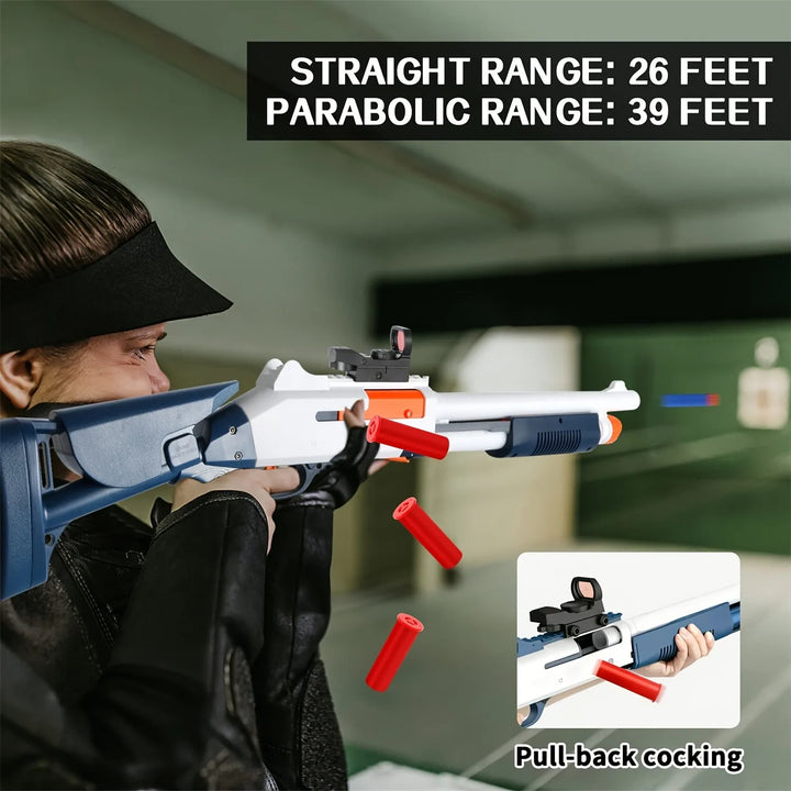 Soft Bullet Toy Gun Toy Shotgun Shell Ejecting Toy Gun