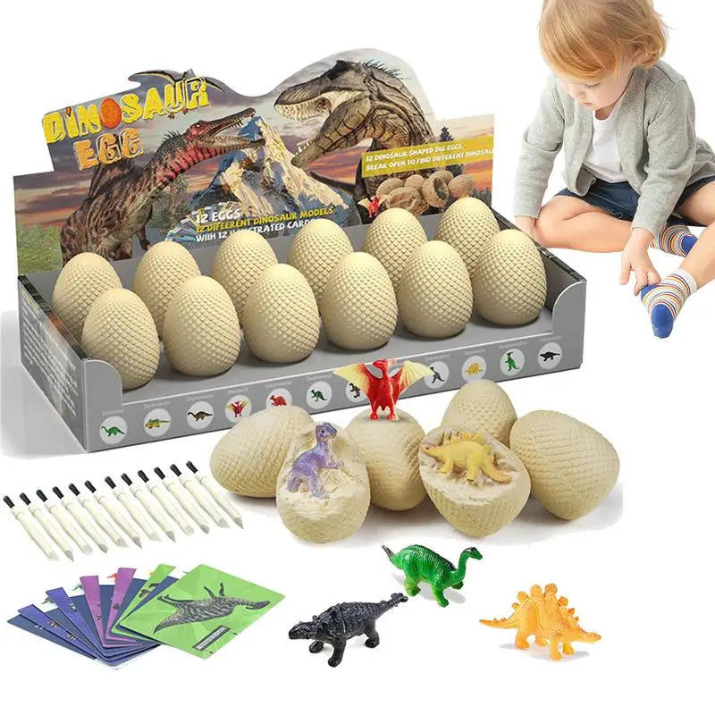 Archeological Dig Up Dinosaur Egg Fossil Excavation Toy