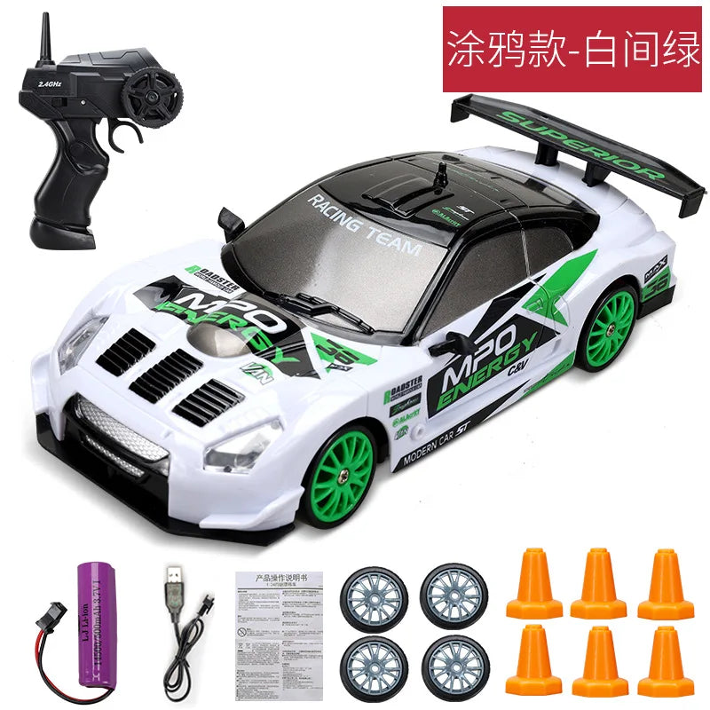 2.4G High speed Drift Car 4WD Toy Remote Control Vehicle Car RC