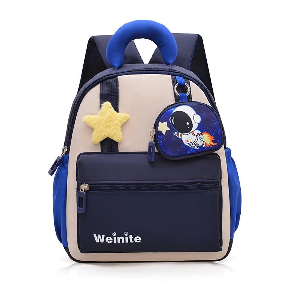 Kids Backpack Ergonomic Decompression Cartoon Charm