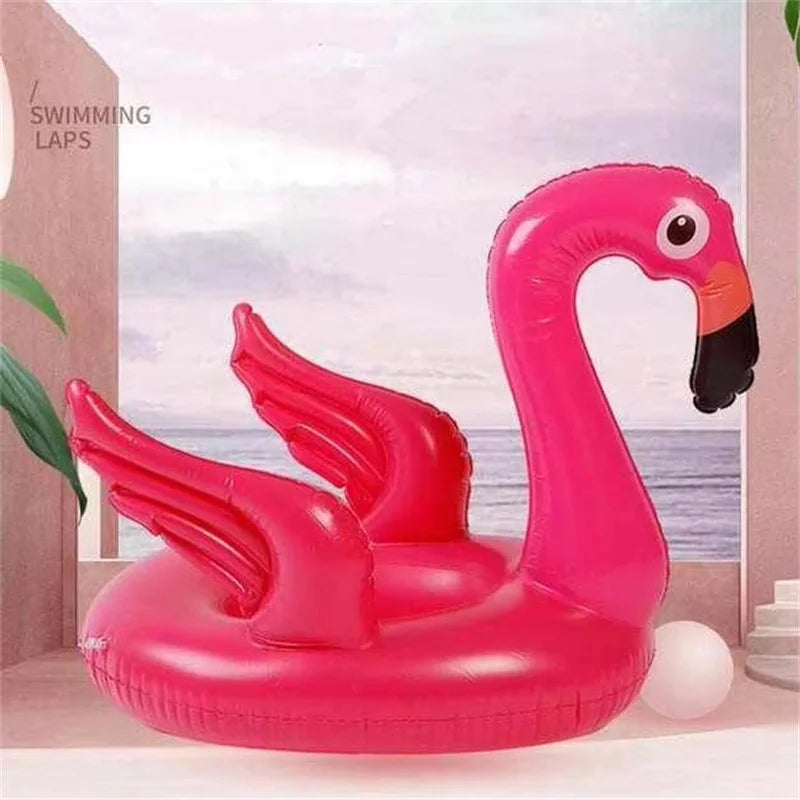 Flamingo Inflatable Pool Toys Swimming Float Seat for Baby