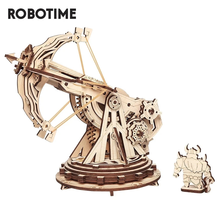 Robotime 3D Wooden Puzzle Medieval Siege Weapons Game
