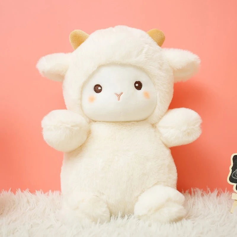 Cute Sheep Plush Dolls Kawaii Rabbit  Alpaca Toys Pillow