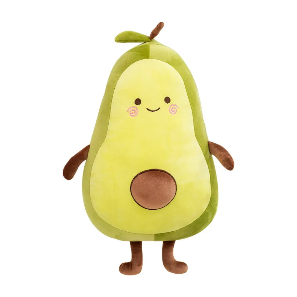 Kawaii Stuffed Fruit Avocado Doll Avocado  Toy Sleeping Pillow