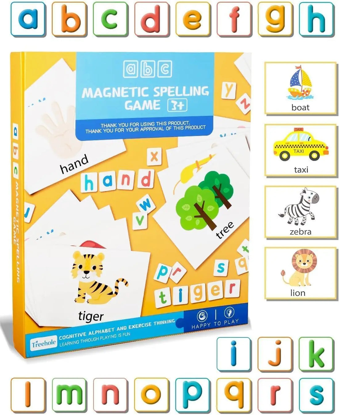 Letters and Numbers Set for Toddlers, Alphabet Magnets
