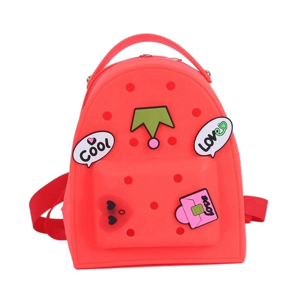 Fashion Adjustable Straps Silicone Backpack Waterproof