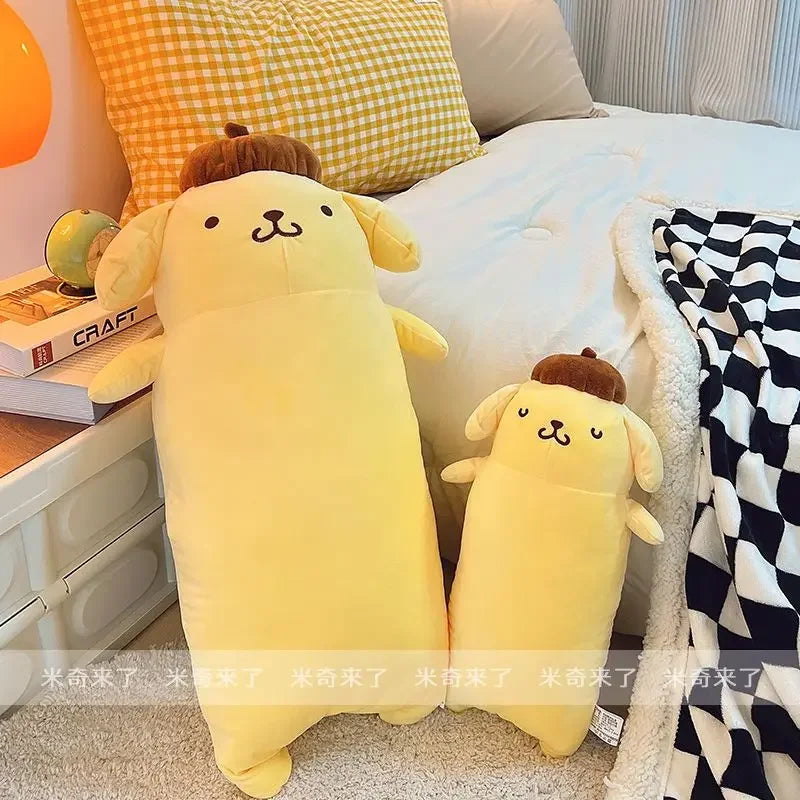 Toy Lovely Stuffed Anime Plushies Yellow Dog Hug Sleeping Pillow