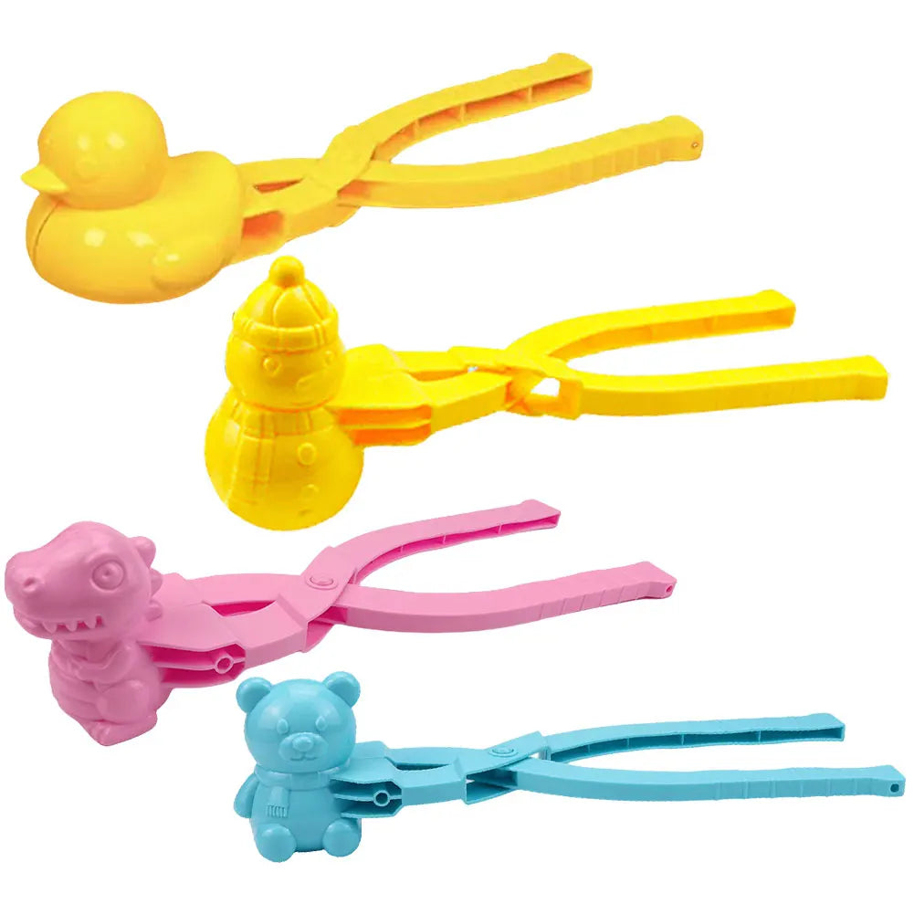 Duck Shaped Snowball Maker Clip Children Outdoor Snow