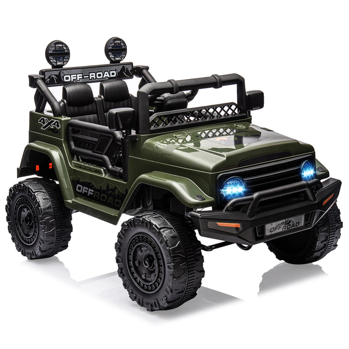 Kids Ride On Truck with Remote Control Spring Suspension Car