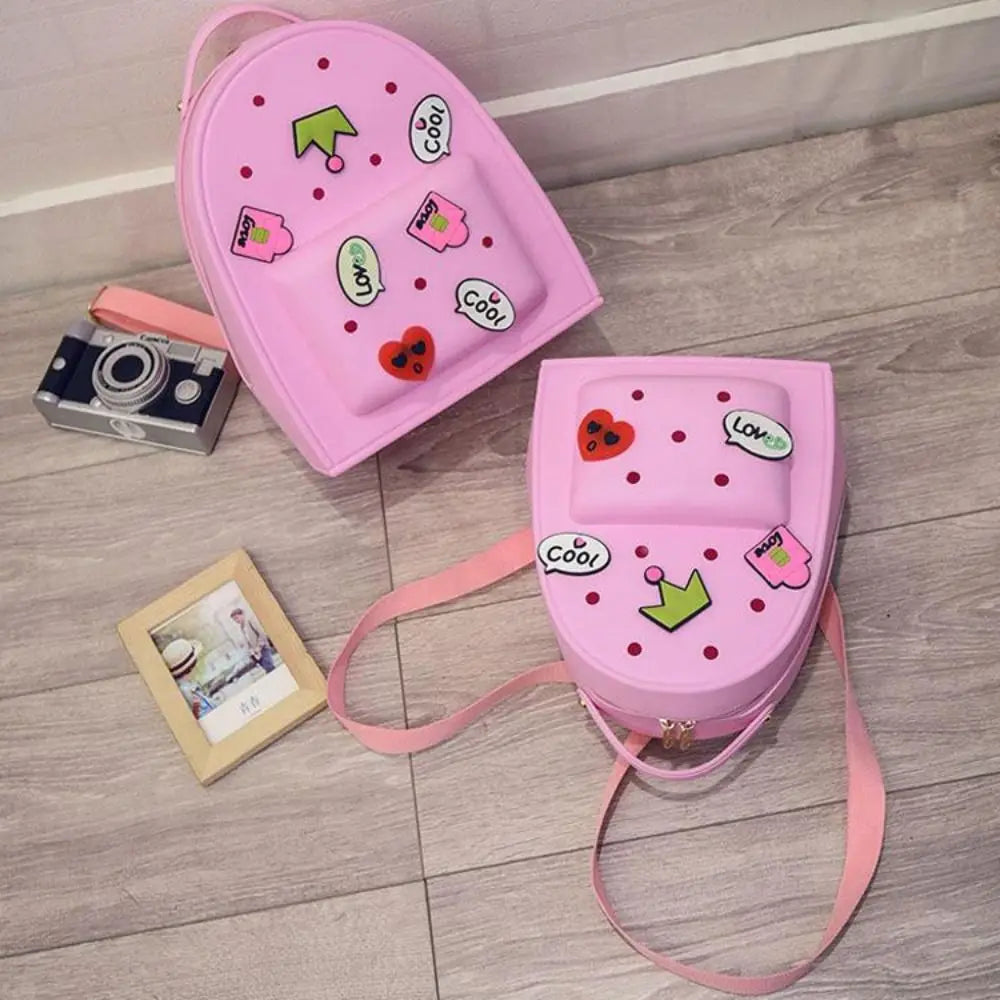 Fashion Adjustable Straps Silicone Backpack Waterproof
