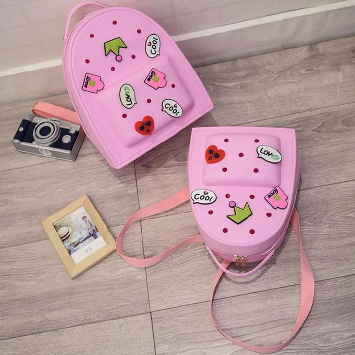 Fashion Adjustable Straps Silicone Backpack Waterproof