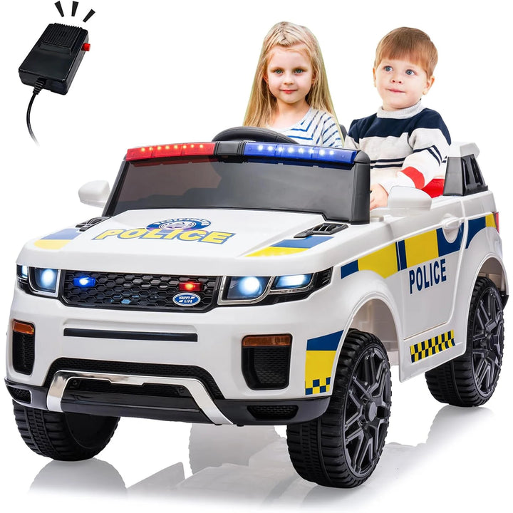 Kids Electric Police Car Children Ride on Toy with Remote Control