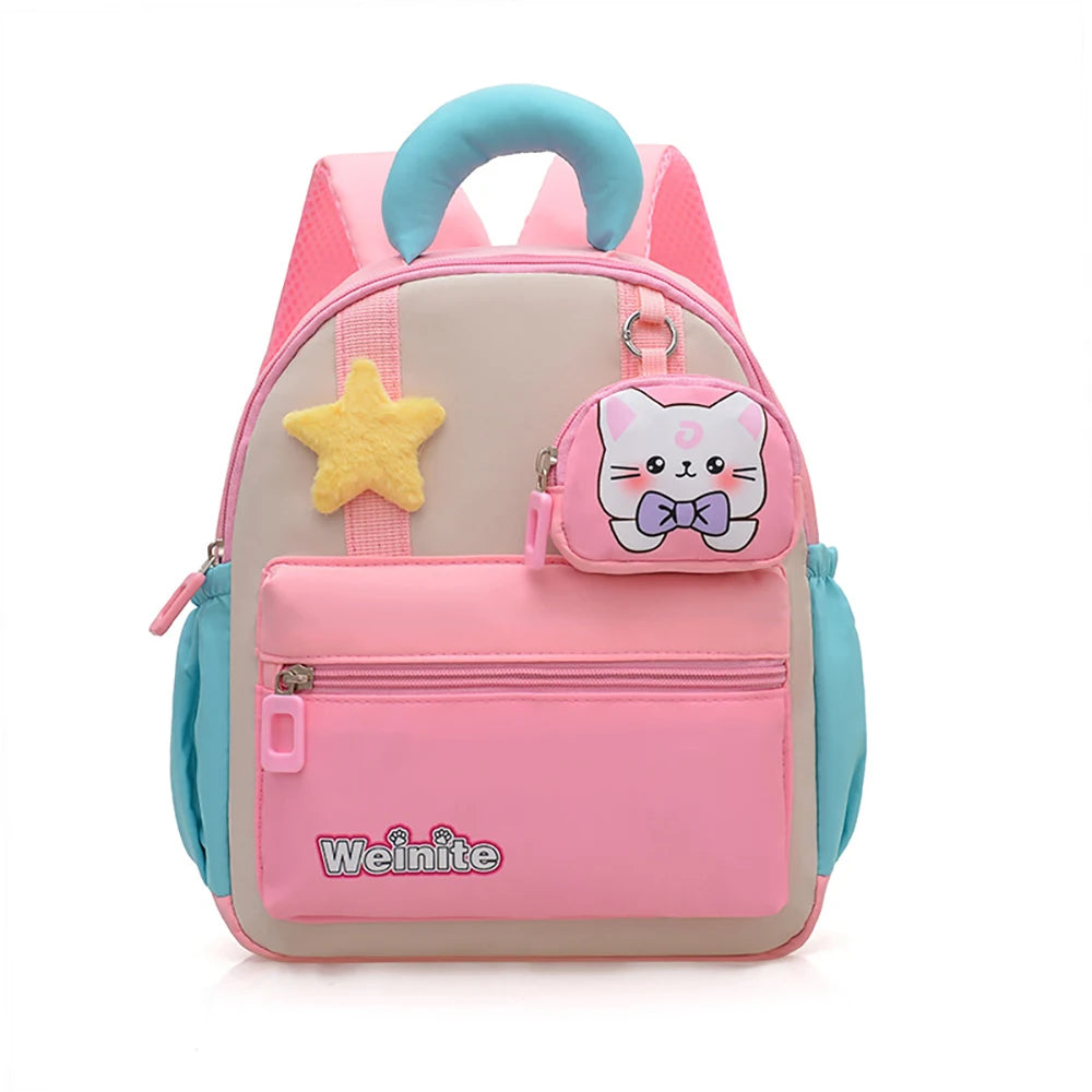 Kids Backpack Ergonomic Decompression Cartoon Charm