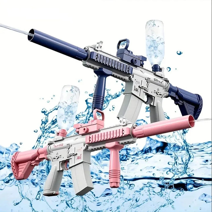 Water Gun Electric Pistol Shooting Toy Full Automatic Summer Shoot Toy