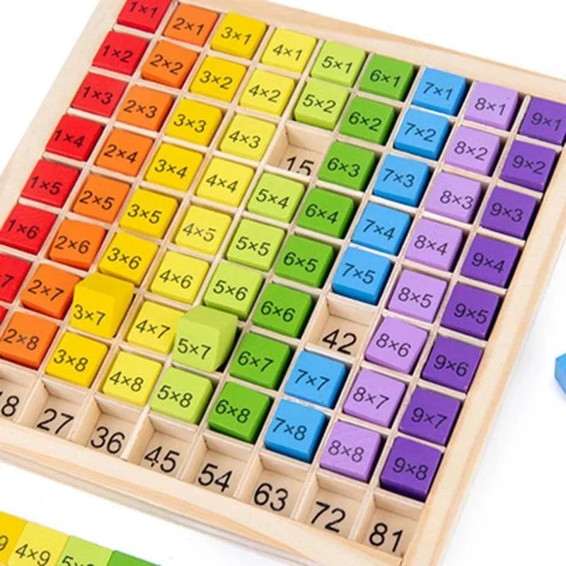 Educational Wooden Math Toys For Kids Children Baby Toys