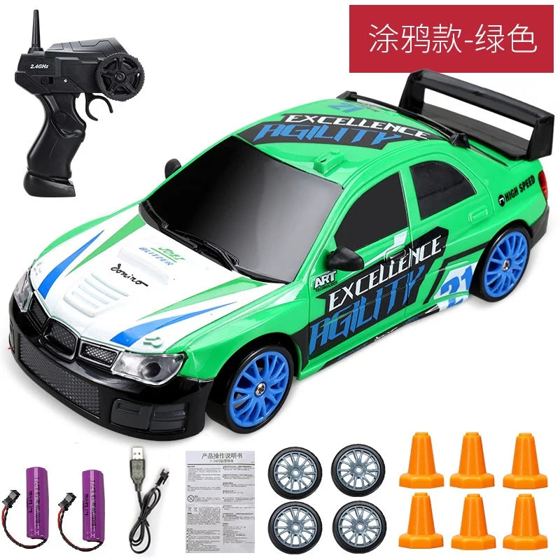 2.4G High speed Drift Car 4WD Toy Remote Control Vehicle Car RC