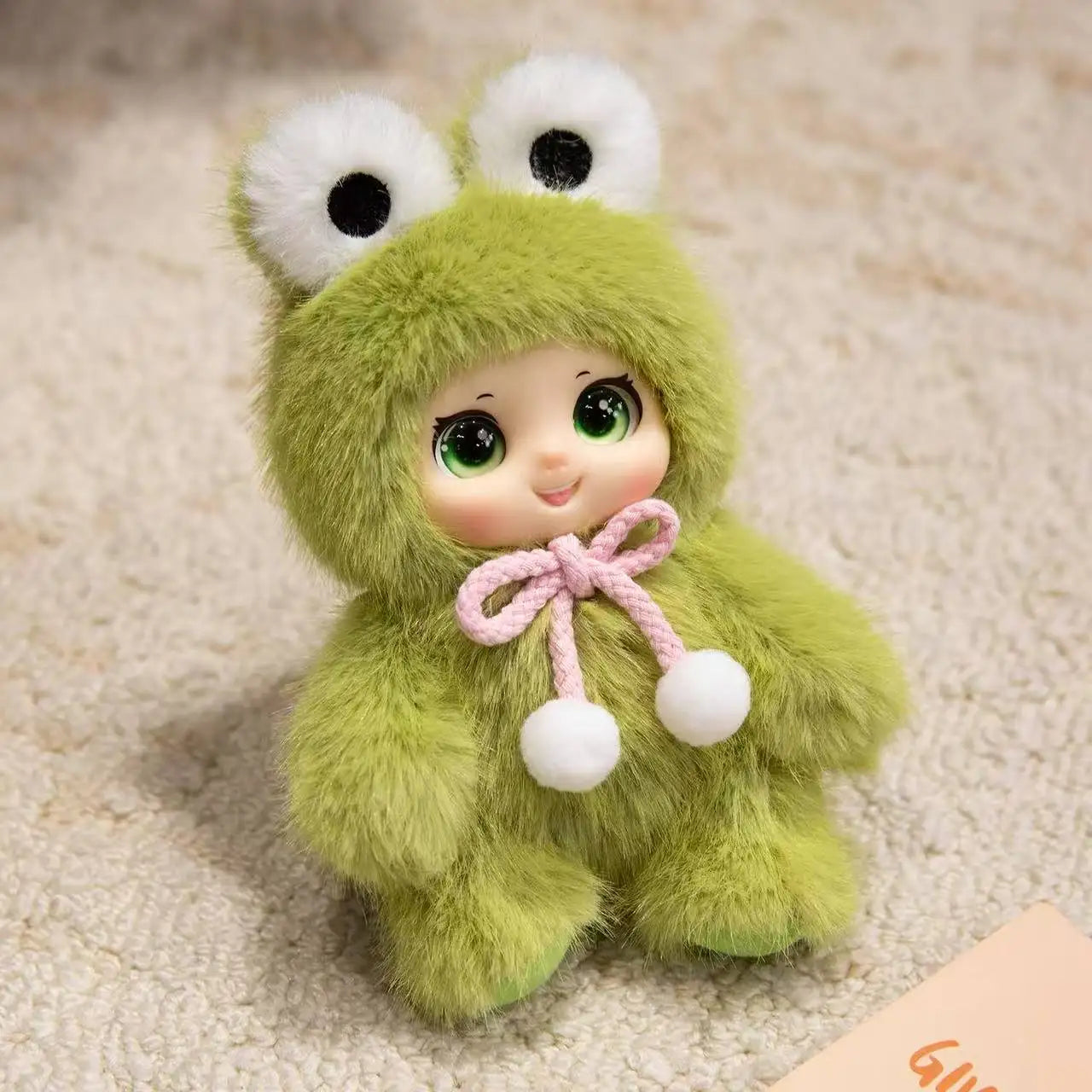 Cute Animals Vinyl Face Plush Toys Animal Toys Pendant Rabbit
