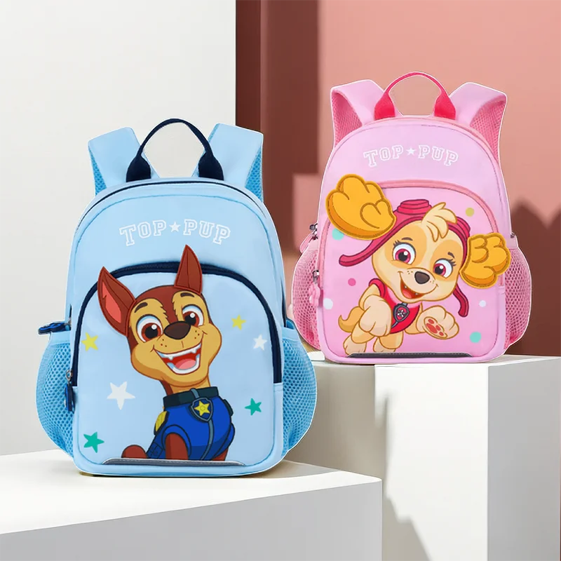 Original Paw Patrol Chase Skye Bag Kids Backpack Fashion