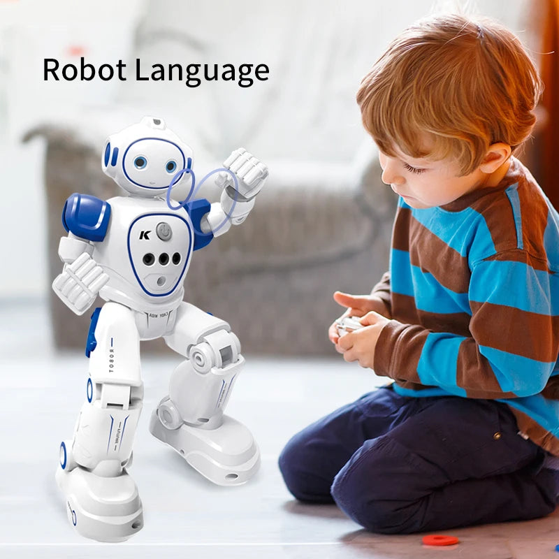 Robot Rc Emo Samrt Intelligent Infrared Sensor Wireless Smart Robots Toys Kids